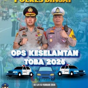 Polres Binjai Gelar Operasi Keselamatan Toba 2026 Selama 14 Hari