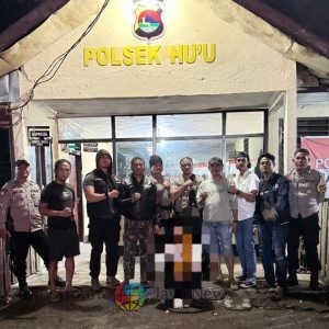 Terduga Pelaku Penganiyaan Anak di Bawah Umur di Amankan Timsus Polsek Hu,u dan Unit PPK Polres Dompu