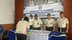 Lapas Kelas IIB Tegal Laksanakan Penandatanganan Komitmen Bersama Pembangunan Zona Integritas dan Pakta Integritas