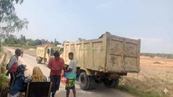 Galian C Diduga Ilegal Beroperasi di Dusun VII Firdaus, Kasatpol PP: “Izin dari Mana?”