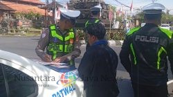 Operasi Keselamatan Agung 2026 di Bangli, Pelanggar Tak Pakai Helm Diberi Teguran Humanis