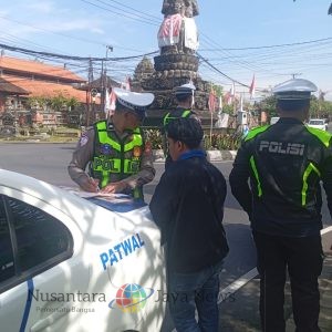 Operasi Keselamatan Agung 2026 di Bangli, Pelanggar Tak Pakai Helm Diberi Teguran Humanis