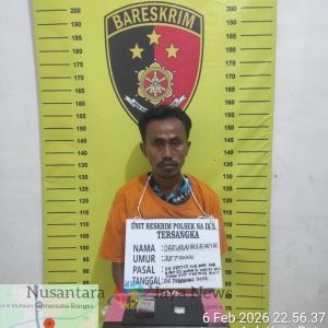 Kanit Reskrim Polsek Na IX-X, Dr. Iskandar Muda Sipayung Ungkap Kasus Sabu di Labuhanbatu Utara