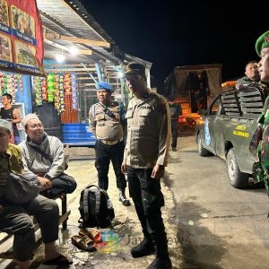 Polres Labuhanbatu Gelar Patroli Gabungan Tiga Pilar, Ciptakan Kamtibmas Kondusif di Malam Akhir Pekan