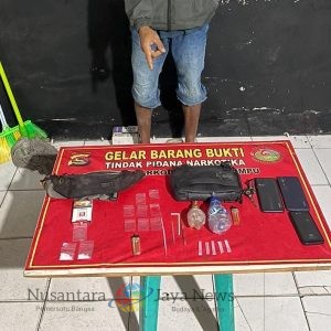 Satresnarkoba Grebek Mess BWS di Dompu, 5 Orang Pelaku dan BB di Amankan