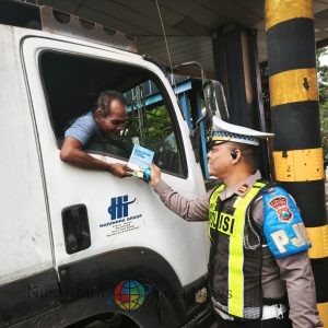 Operasi Keselamatan Semeru 2026 Ditlantas Polda Jatim Tertibkan Penggunaan Lajur Jalan Tol
