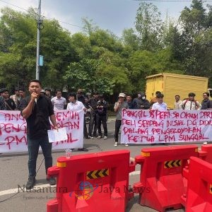 LPM Sunggal Kembali Geruduk Polrestabes Medan, Desak Polisi Panggil Oknum Anggota DPRD Deli Serdang Inisial DG