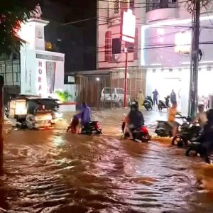 Hujan Deras Sejak Sore, Sungai Meluap Rendam Sejumlah Wilayah di Sibolga dan Tapteng