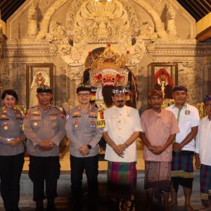 Silaturahmi Perdana Kapolres Badung di Puri Mengwi, Bangun Komunikasi Strategis
