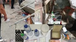 Satres Narkoba Polres Binjai Gerebek Sarang Narkoba di Binjai Barat, Satu Pelaku Diamankan dan Barak Dirobohkan