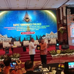 PKS Kembali Raih Penghargaan Indeks Integritas dari Kemenko Polkam