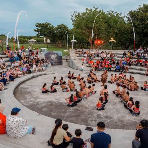 Kecak dan Barongsai Dance Show Meriahkan Perayaan Imlek dan Valentine di The Nusa Dua