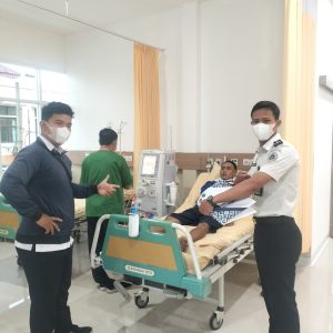 Wujud Kemanusiaan, Lapas Tegal Fasilitasi Cuci Darah Rutin bagi Warga Binaan