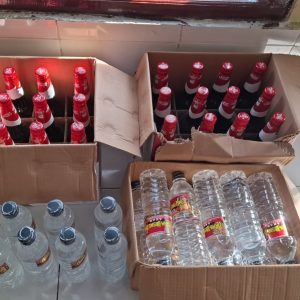 Polres Dompu Razia Miras Ilegal di Dua Titik Yang Berbeda, BB Miras di Sita Tapi Penjual di Ingatin