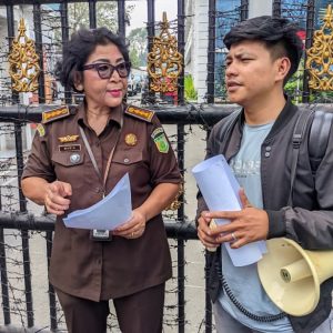 GPD SUMUT GELAR AKSI UNJUK RASA DI KEJATISU TERKAIT DUGAAN PENYIMPANGAN PROGRAM PSR