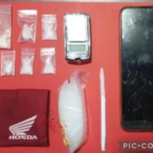 Polres Pelabuhan Tanjung Perak Tangkap Seorang Pengedar Dan Sita 7 Poket Sabu Siap Edar. 