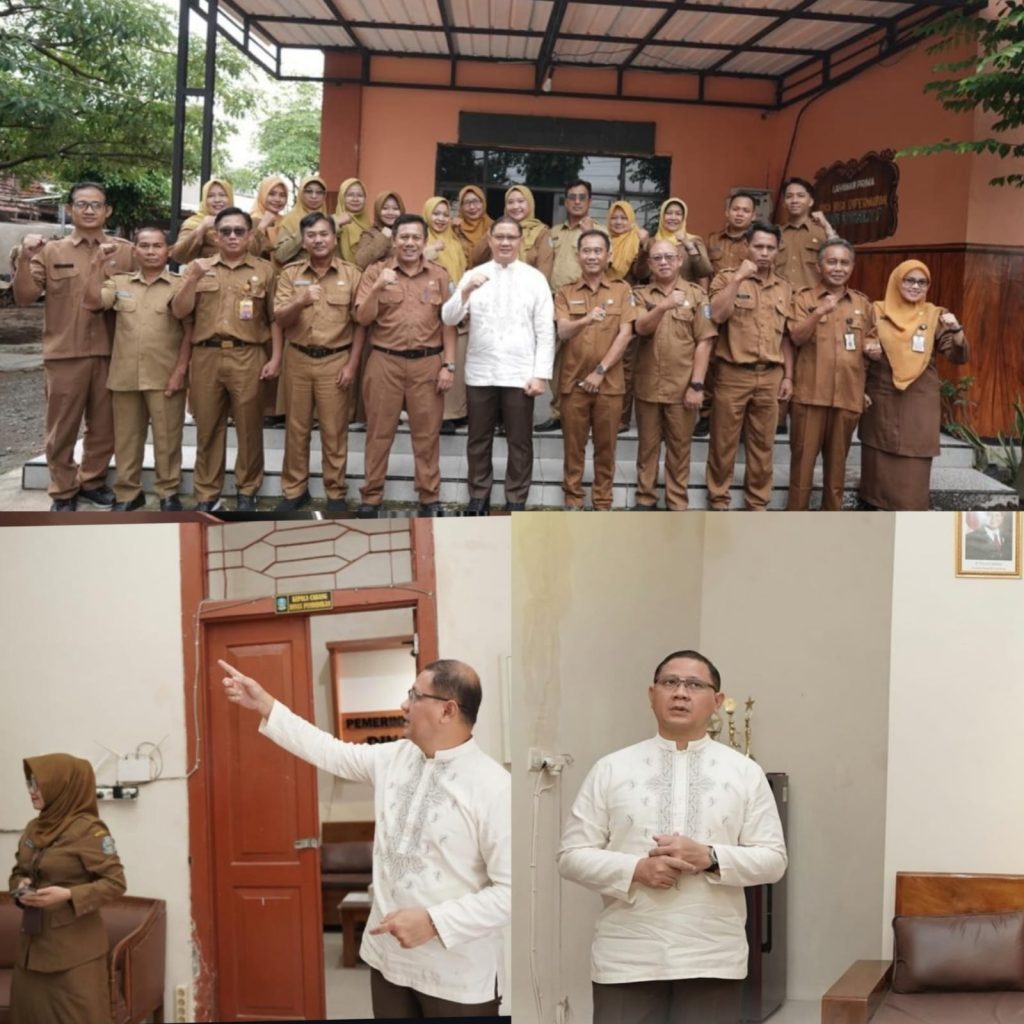 Momentum Ramadan, Kadindik Jatim Aries Agung Paewai Tinjau Sarpras dan Renovasi Cabang Dinas Pendidikan Wilayah Mojokerto