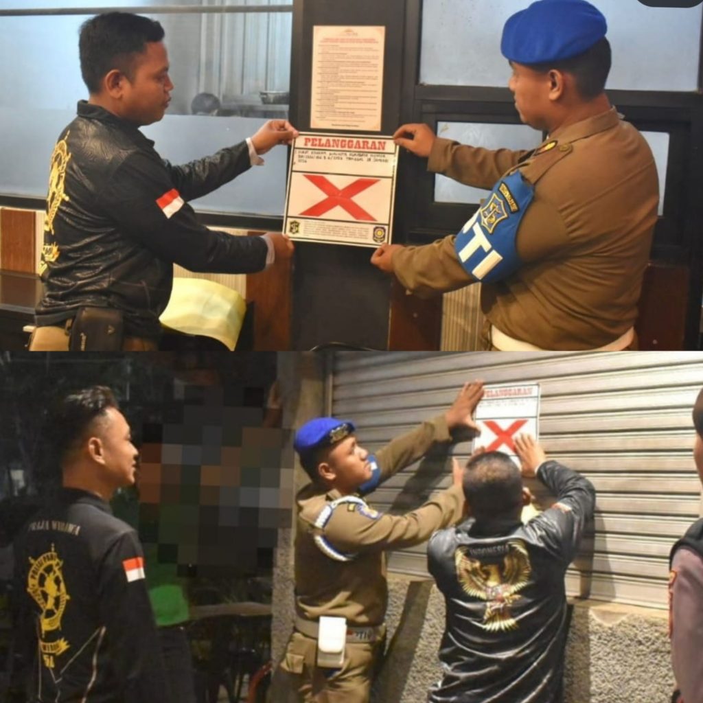 Satpol PP Surabaya Tertibkan Dua Restoran Kedapatan Jual Minuman Beralkohol Saat Ramadan