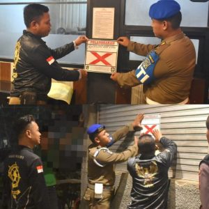 Satpol PP Surabaya Tertibkan Dua Restoran Kedapatan Jual Minuman Beralkohol Saat Ramadan