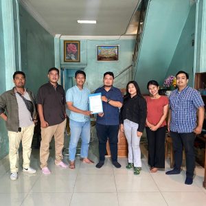 Wiby Deo Syahputra, S.Kom Ambil Formulir Pendaftaran, Tegaskan Kesiapan Pemenangan Sari Mula Matheus Situmorang di KNPI Kota Medan