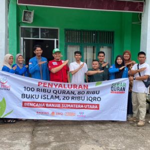 Safari Ramadhan 1447 H: GII dan LAZISWAF Al Hilal Bagikan Seribu Al Qur’an ke Warga Terdampak Bencana Tapteng