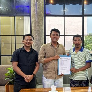 Ryandi Soerbakti Ambil Formulir pendaftaran KETUA  KNPI KOTA MEDAN  , Jo hardy SE : Kita Siap Menangkan