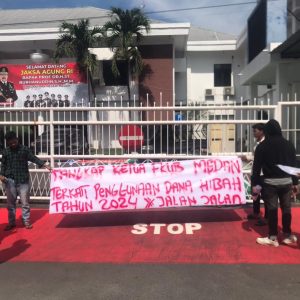 APK – SU Desak Kejaksaan Negeri Medan Mengusut Dugaan Korupsi Dana Khibah FKUB Medan Tahun Anggaran 2024