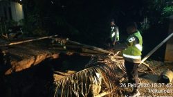 Jembatan Penghubung Makam dan Cagar Budaya di Sempor Ambruk, Polres Kebumen: Sementara Tidak Bisa Dilewati 