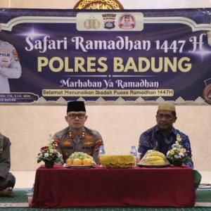 Kapolres Badung AKBP Joseph Edward Purba Duduk Bersama Warga, Bangun Kebersamaan di Bulan Suci