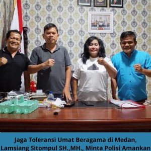 Lamsiang Sitompul SH MH Minta Polisi Bertindak Tegas Hadapi Intimidasi Pedagang Babi