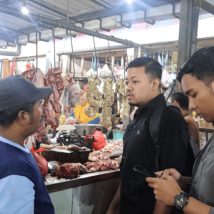 Jelang Ramadan 2026, Tim Monitoring RPH Surabaya Temukan Kenaikan Harga Daging Sapi di Dua Pasar Tradisional