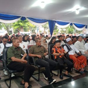 Pemuda Pancasila Jatim dan Gapeknas Perkuat Sinergi Lewat Buka Puasa dan Santunan Anak Yatim