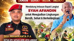DPC Satgas GRIB Jaya Langkat Dukung Imbauan Bupati Syah Afandin Jalankan Gerakan Indonesia ASRI