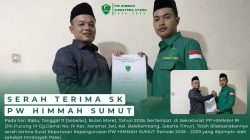 Resmi Menjabat, PW HIMMAH Sumut Periode 2026-2029 Terima SK dari Pimpinan Pusat