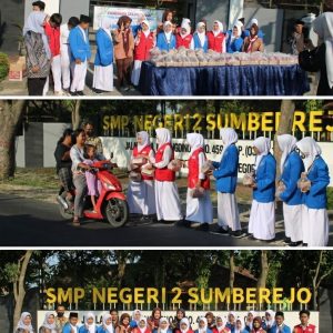 Sore Berkah di Sumberrejo! Sinergi Guru & Siswa SMPN 2 Bagikan Ratusan Takjil untuk Sesama Muslim