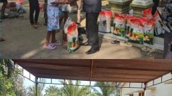 Rokan hilir , RNuansa Ramadhan, Ketua DPD PSI Rokan Hilir sekaligus Anggota DPRD Lambok P.P Siadari Santuni Anak Yatim