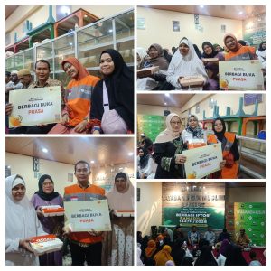 Buka Bersama Rumah Zakat bersama Mualaf Qur’an Center Kampung Madras