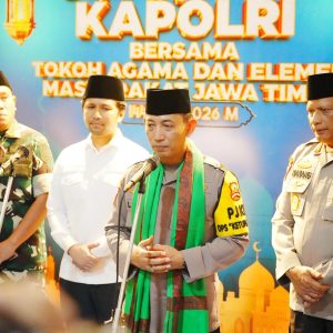 Safari Ramadhan di Jatim, Kapolri Ajak Seluruh Elemen Bersatu Jaga Kamtibmas-Dukung Program Presiden