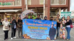 Ramadan Berbagi, Media Liputan Kasus Tebar 500 Takjil di Depan Masjid Hidayatullah