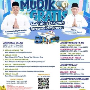 Forum Kolaborasi Sumut Berkah: “Yuk Berkolaborasi Dukung Program GUBSU Mudik Gratis Mudik Berkah!”