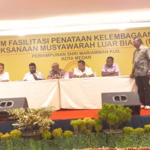 Momen Bersejarah MLB Shri Mariaman Kuil Medan Tegaskan Penataan kelembagaan dan Pilih Ketua Baru Secara Aklamasi