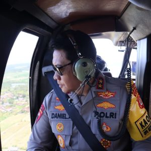 Pantau Arus Mudik dari Udara, Kapolda Bali Tinjau Antrean Panjang di Gilimanuk