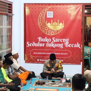 Kapolresta Banyuwangi Turun Langsung, Bukber Humanis Bareng Pengayuh Becak Perkuat Harmoni Ramadan