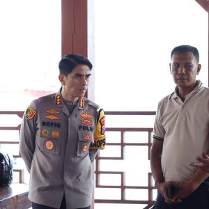 Kapolresta Banyuwangi Tinjau Pos Pam ASDP Ketapang, Pastikan Arus Penyeberangan Padat Lancar