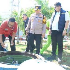 Polres Gresik Pantau SPBU Pastikan Stok Aman di Libur Lebaran