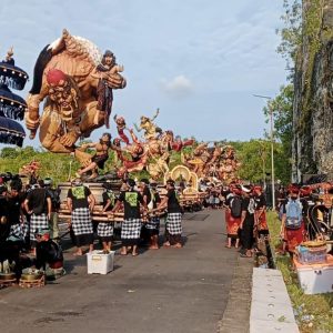 GWK Gelar Lomba Ogoh-Ogoh Sekaa Teruna Yowana Pratyaksa Bualu Raih Juara Pertama