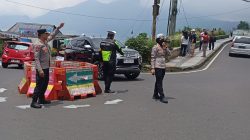 Operasi Ketupat Agung 2026 di Penelokan Kintamani, Polisi Imbau Pengendara Lengkapi SIM dan STNK