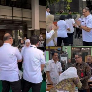 Padat Agenda Pasca Lebaran, Kadindik Jatim Aries Agung Paewai Apel, Hadiri Pelantikan Kepala UPT hingga Tinjau SMKN 3 Surabaya