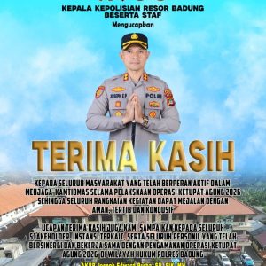 Kapolres Badung Sampaikan Terima Kasih kepada Masyarakat dan Stakeholder atas Suksesnya Operasi Ketupat Agung 2026