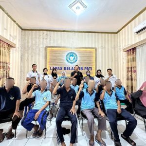 Sehat Tubuh, Kuat Jiwa, Lansia Terjaga : Lapas Pati Selenggarakan Kelas Lansia Sehat